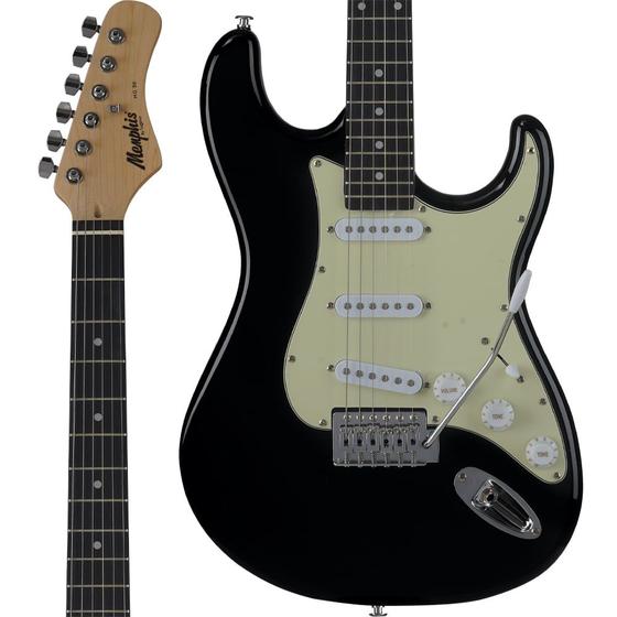 6 - Guitarra elétrica Black MG-30 Memphis