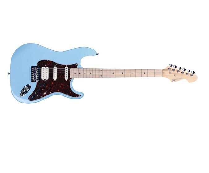 Imagem de Guitarra michael strato rocker gms 250 c/efeitos ab antique blue