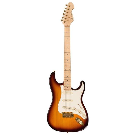 Imagem de Guitarra Michael Stratocaster GMS425 CMB Caramel Sunburst