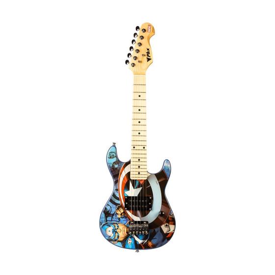 Imagem de Guitarra Phx Gmc-K2 Marvel Capitao America Kids