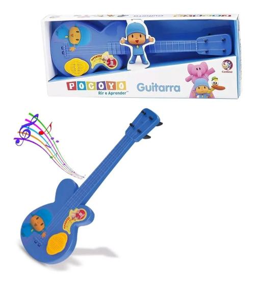 Imagem de Guitarra Pocoyo com Música - Cardoso Toys