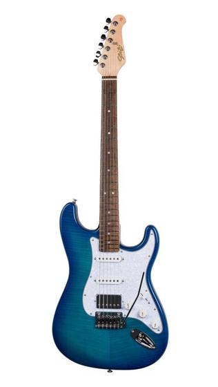 Imagem de Guitarra Seizi Vintage Budokan Plus Flamed Blue