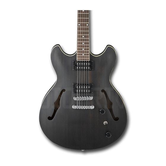 Imagem de Guitarra Semi Acustica Artcore Ibanez AS 53 Black Flat