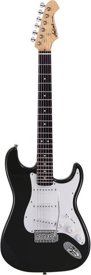 Imagem de Guitarra strato lh aria stg-003 bk