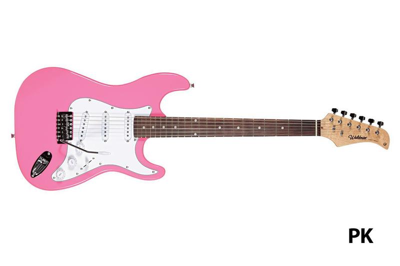 Strato Guitar Rosa Guitarra Strato ST-111 PK Rosa Waldman - Guitarra - Magazine Luiza