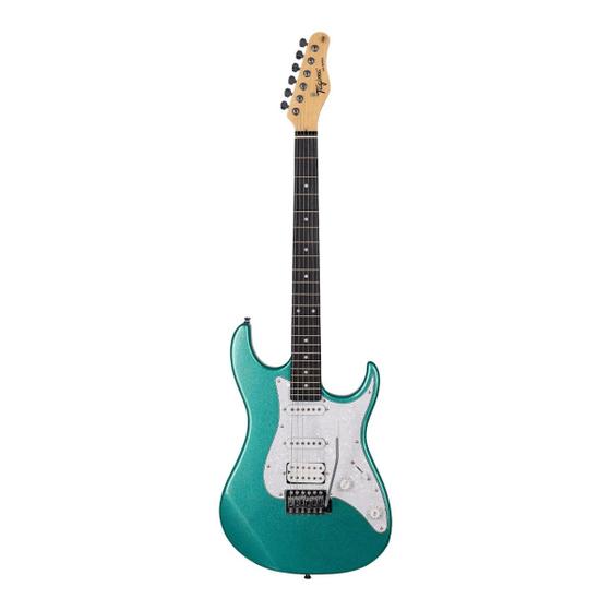 Imagem de Guitarra Stratocaster Metallic Surf Green TG520 MSG - Tagima