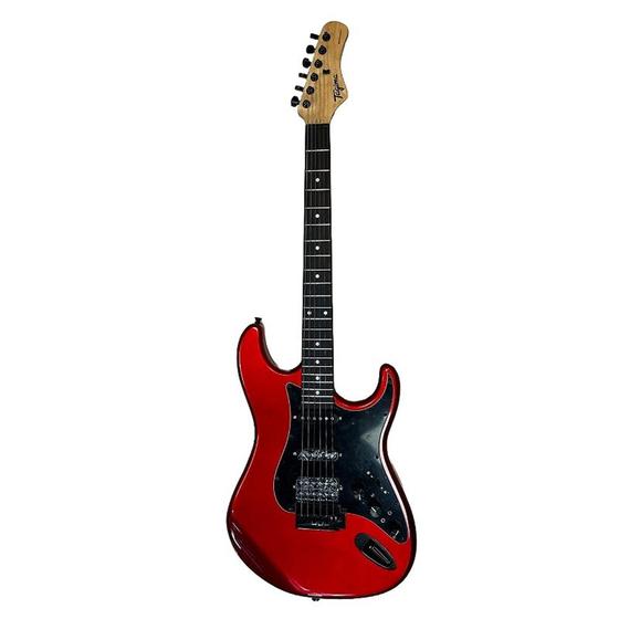 Imagem de Guitarra stratocaster tagima sixmart vermelha com efeitos