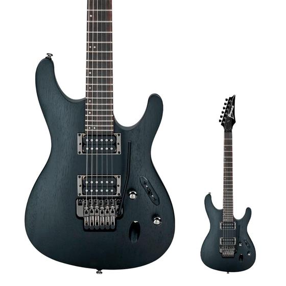 Imagem de Guitarra Super Strato Floyd Rose Ibanez S520 WK Black