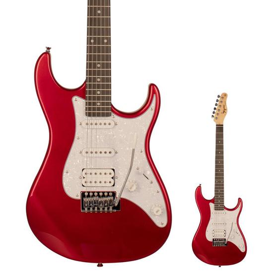 Imagem de Guitarra Super Strato Tagima TG-520 CA DF/PW Candy Apple