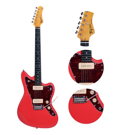 Guitarra Tagima Jazzmaster Tw61 Fr Fiesta Red - Guitarra - Magazine Luiza