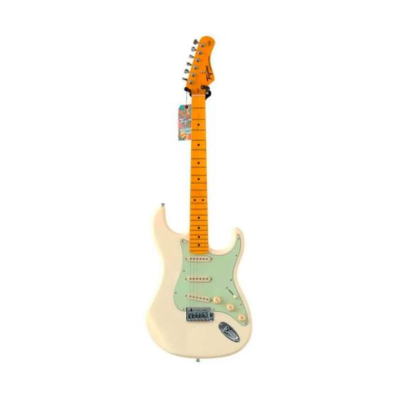 Imagem de Guitarra tagima tg-530 wv woodstock branco vintage