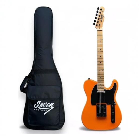 Imagem de Guitarra Telecaster Seven Stc-307 Am Ambar C/ Bag