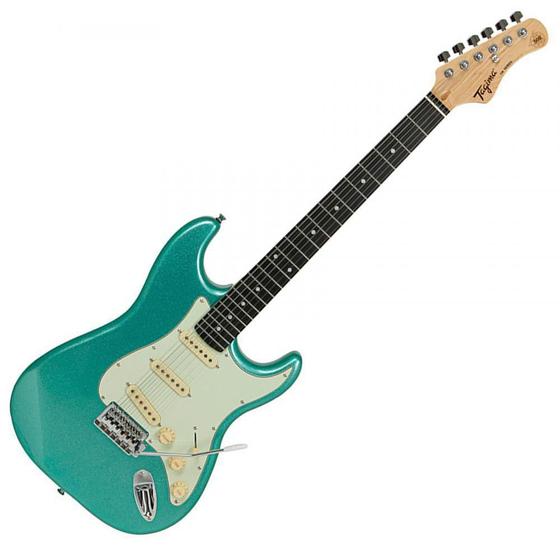 Imagem de Guitarra Verde agua Tagima TG500 Metallic Surf Green Stratocaster