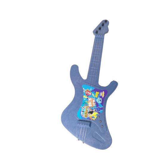 Imagem de Guitarrinha Brinquedo Plástico Amar É Kit com 10 Unidades