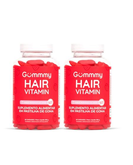 Imagem de Gummmy Hair Vitamin morango do amor 2 Unidades