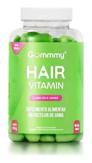 Imagem de Gummy Hair vitamin maçã verde - 60 gomas