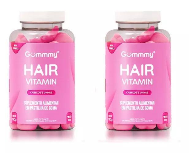 Imagem de Gummy Hair Vitamin Original - 2 Potes C/ 60 Gomas Cada