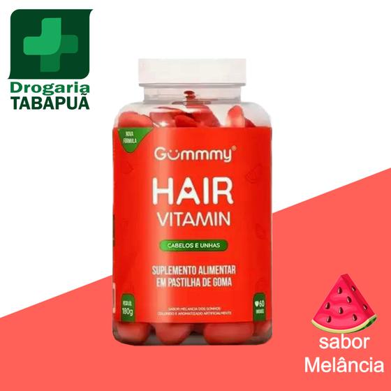 Imagem de Gummy Hair Vitamina para Crescimento dos Cabelos e Unhas 60gms - Fortalece e diminui a queda