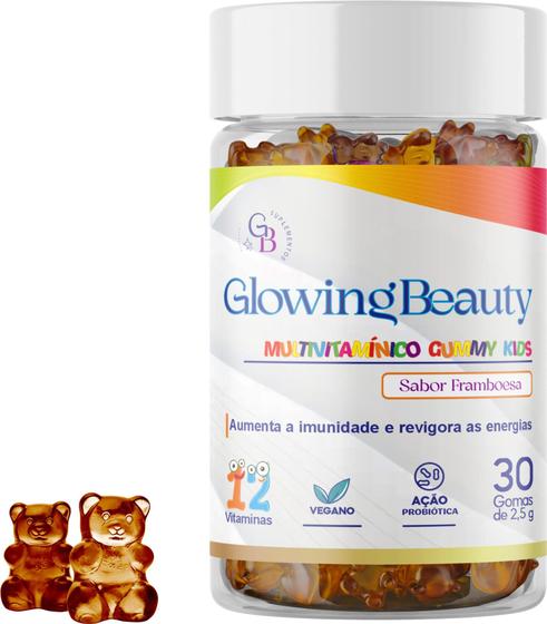 Imagem de Gummy Kids Multivitamínico 30 Gomas Glowing Beauty Suplementos