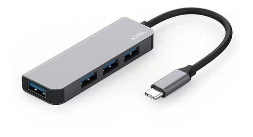 Imagem de Hab Usb Type-c 1 Porta Usb 3.0 5 Gbps+ 3 Portas Usb2.0