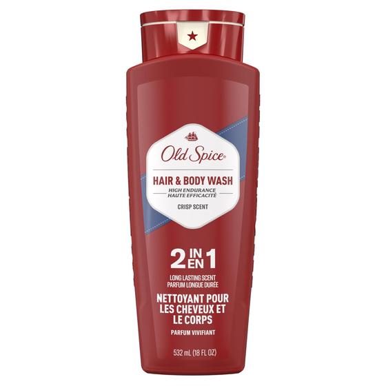 Imagem de Hair + Body Wash Old Spice High Endurance para homens 532ml