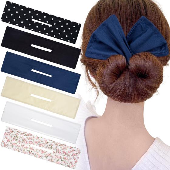 Imagem de Hair Bun Makers CustomyLife Deft Bun Twister 6 unidades para mulheres