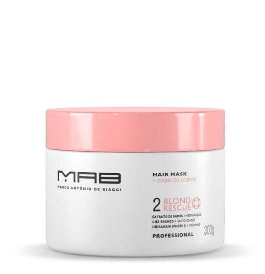 Imagem de Hair Mask Blond Rescue MAB Marco Antonio de Biaggi 300g