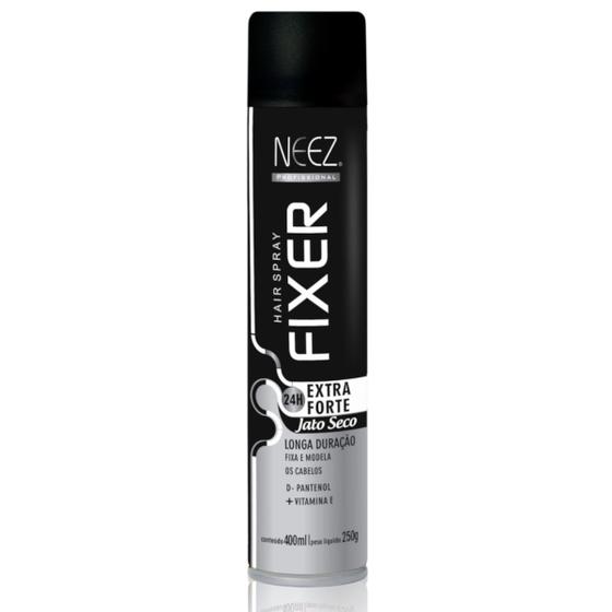 Imagem de Hair Spray Extra Forte Jato Seco 24H Neez - 400ml/250g