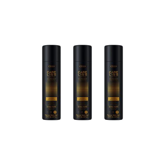 Imagem de Hair Spray Fixador Care Liss Extra Forte 150ml-Kit C/3un