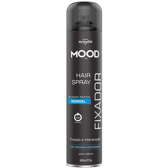 Hair Spray Fixador de Cabelo Normal Mood My Health - Modelador e ...