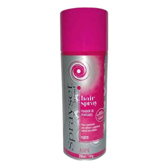 Imagem de Hair Spray Fixador De Penteado Fixa Forte Sprayset 200Ml