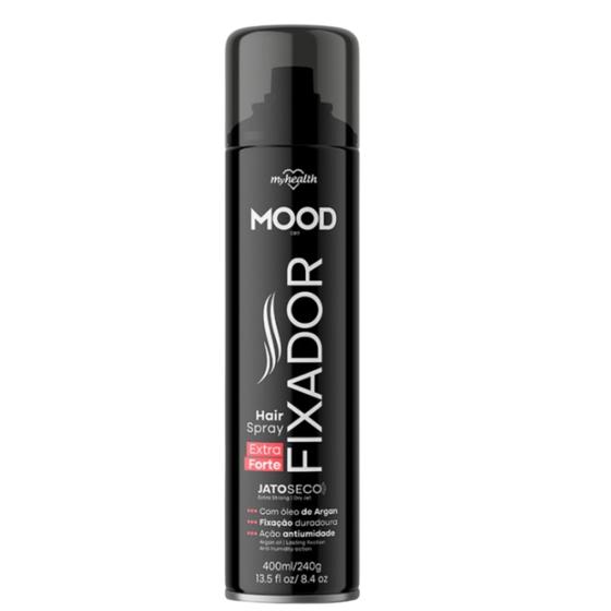 Imagem de Hair Spray Fixador Extra Forte Mood 400Ml - My Health