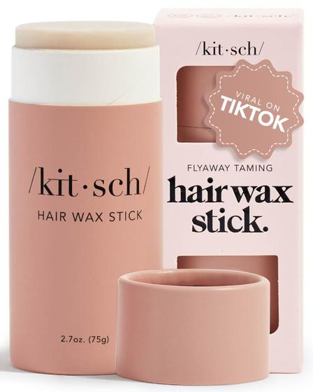 Imagem de Hair Wax Stick Kitsch Hair Slick Back Antifrizz para mulheres e homens