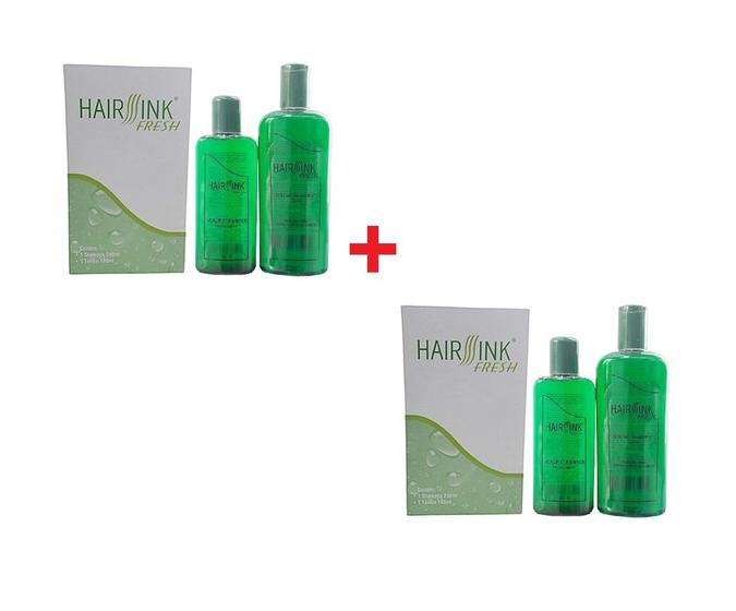 Imagem de HairSink Fresh 2 Kit Shampoo 240ML+ Tônic Capilar  140ML  