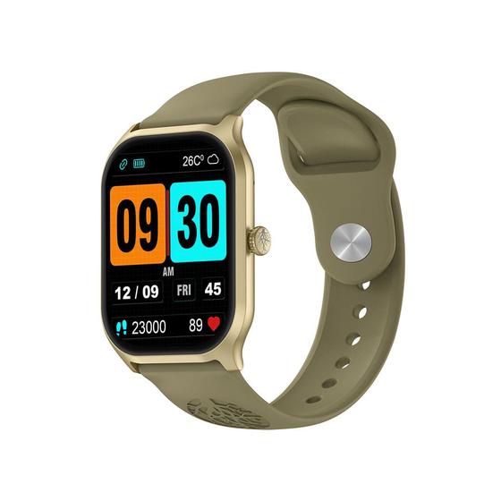 Imagem de HAIZ Smartwatch Relógio Inteligente Bluetooth My Watch 2 PRO Chamadas Bluetooth HZ-SM77 Dourado