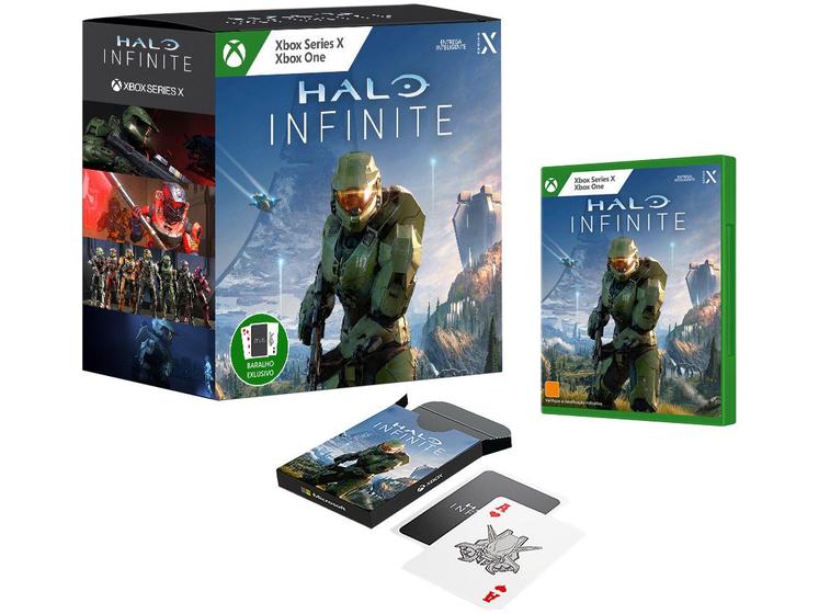 Imagem de Halo Infinite para Xbox One e Xbox Series X Microsoft + Baralho Exclusivo