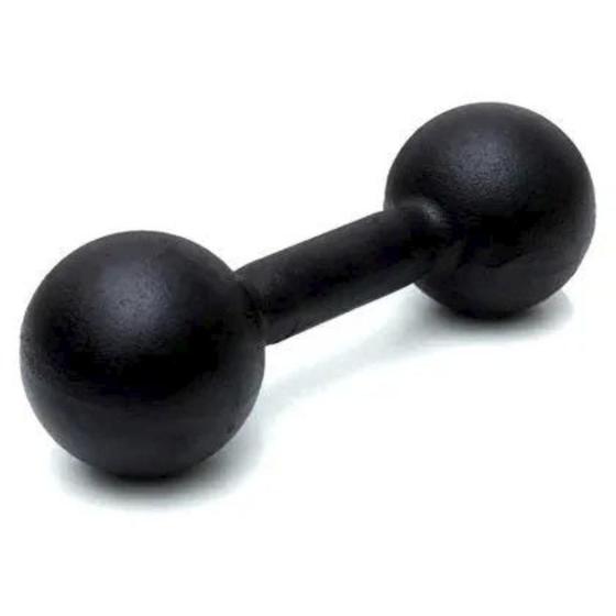 Imagem de Halter Bola Peso Emborrachado Academia Musculação Fitness Treino em Casa Exercício Funcional Atividade Fisica