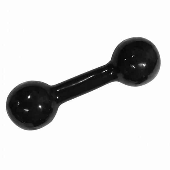 Halter Peso 1kg Emborrachado Cor Preto Mega Peso Menor preço em Halter Peso 1kg Emborrachado Cor Preto Mega Peso