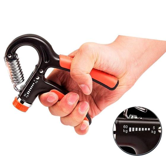 Imagem de Hand Grip Com Contador E Ajuste 5 Kg A 60Kg