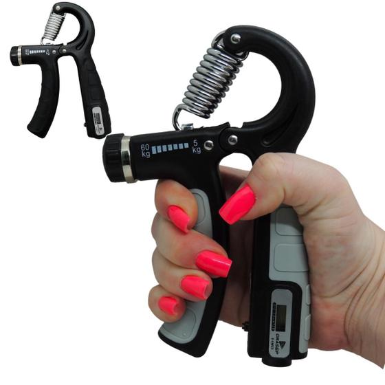 Imagem de Hand Grip Contador de Fortalecimento Do Punho Antebraço Mãos