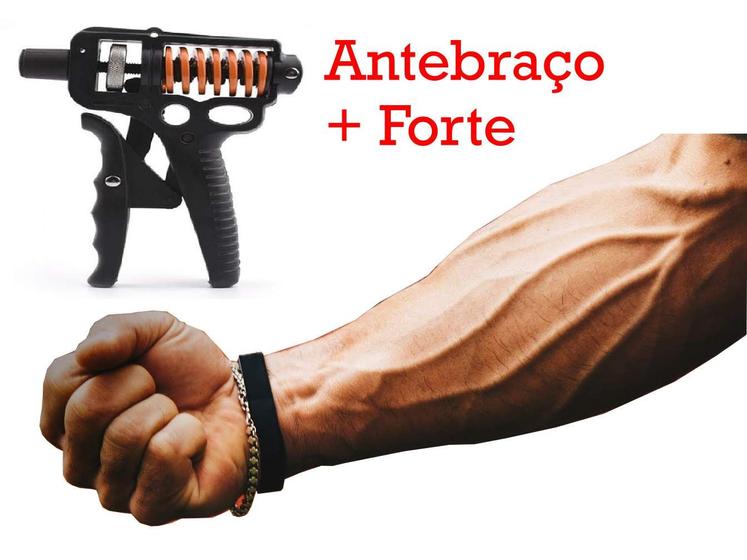 Imagem de Hand Grip De Aço Ajuste 5kg A 165 Kg Antebraço + Forte