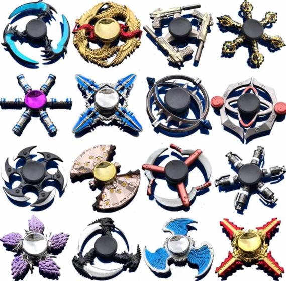 Hand Spinner Fidget Toy Metal Galvanizado Aleatório Menor preço em Hand Spinner Fidget Toy Metal Galvanizado Aleatório