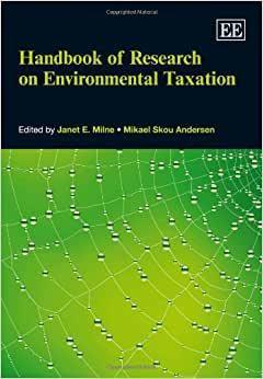 Imagem de Handbook Of Research On Environmental Taxation - Edward Elgar Pub