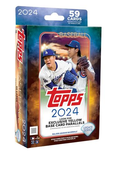 Imagem de Hanger Box Topps 2024: atualizações de beisebol para ambientes internos e externos