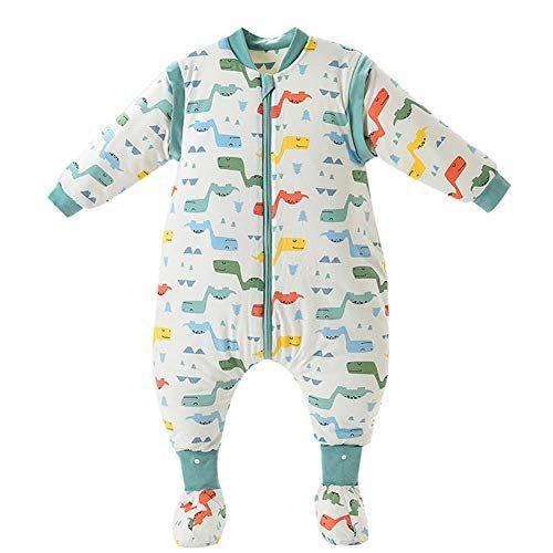 Imagem de Happy Cherry Baby Infant Inverno Engrossar Algodão Saco de Dormir Cobertor Wearable Quente com Mangas Destacáveis