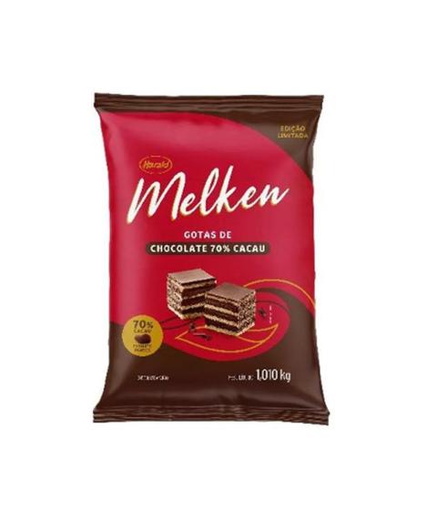 Imagem de Harald Melken Chocolate 70% Cacau Gotas 1,01KG