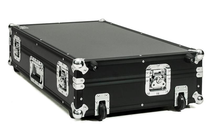 Imagem de Hard Case Controladora Pioneer Xdj Rx3 Black Com Rodas