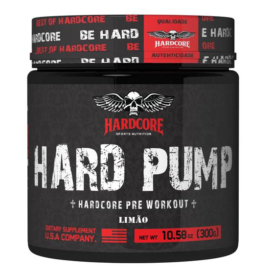 Imagem de Hard Pump 210mg Limão 300g - Hardcore Sport Nutrition