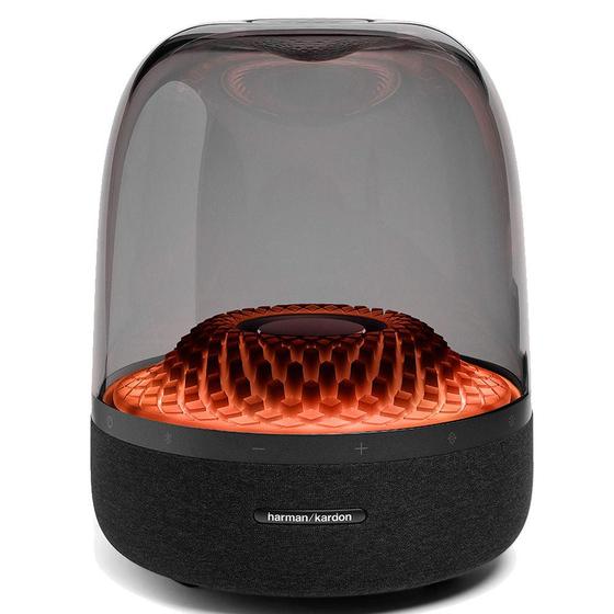 Imagem de Harman Kardon Aura 4: Som 360, Design Elegante, Conectividade Avançada e Bateria de Longa Duração 100W Preto