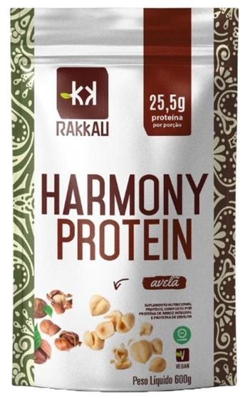 Imagem de Harmony Protein Avelã Vegana Rakkau 600G